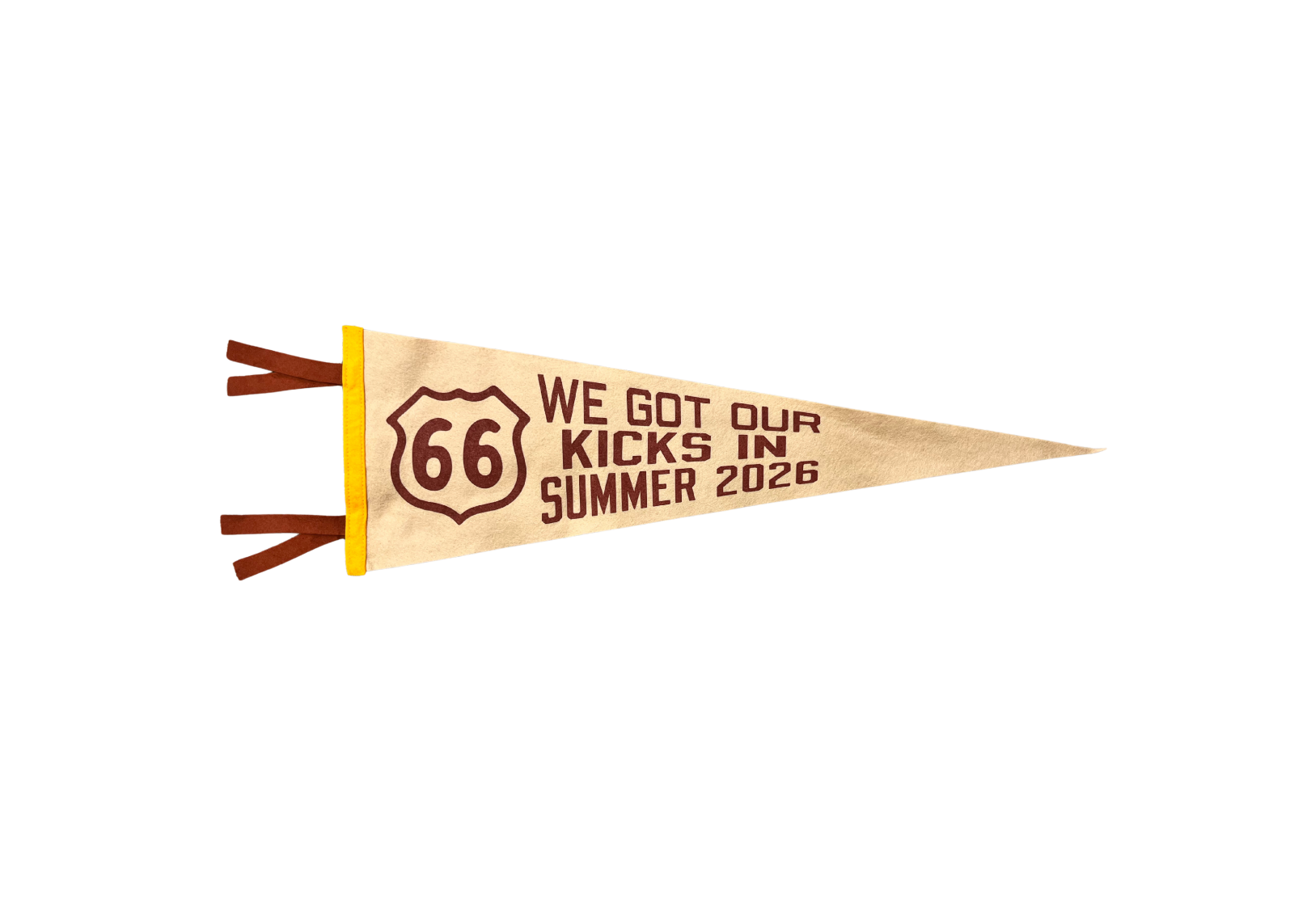 Get Your Kicks Pennant