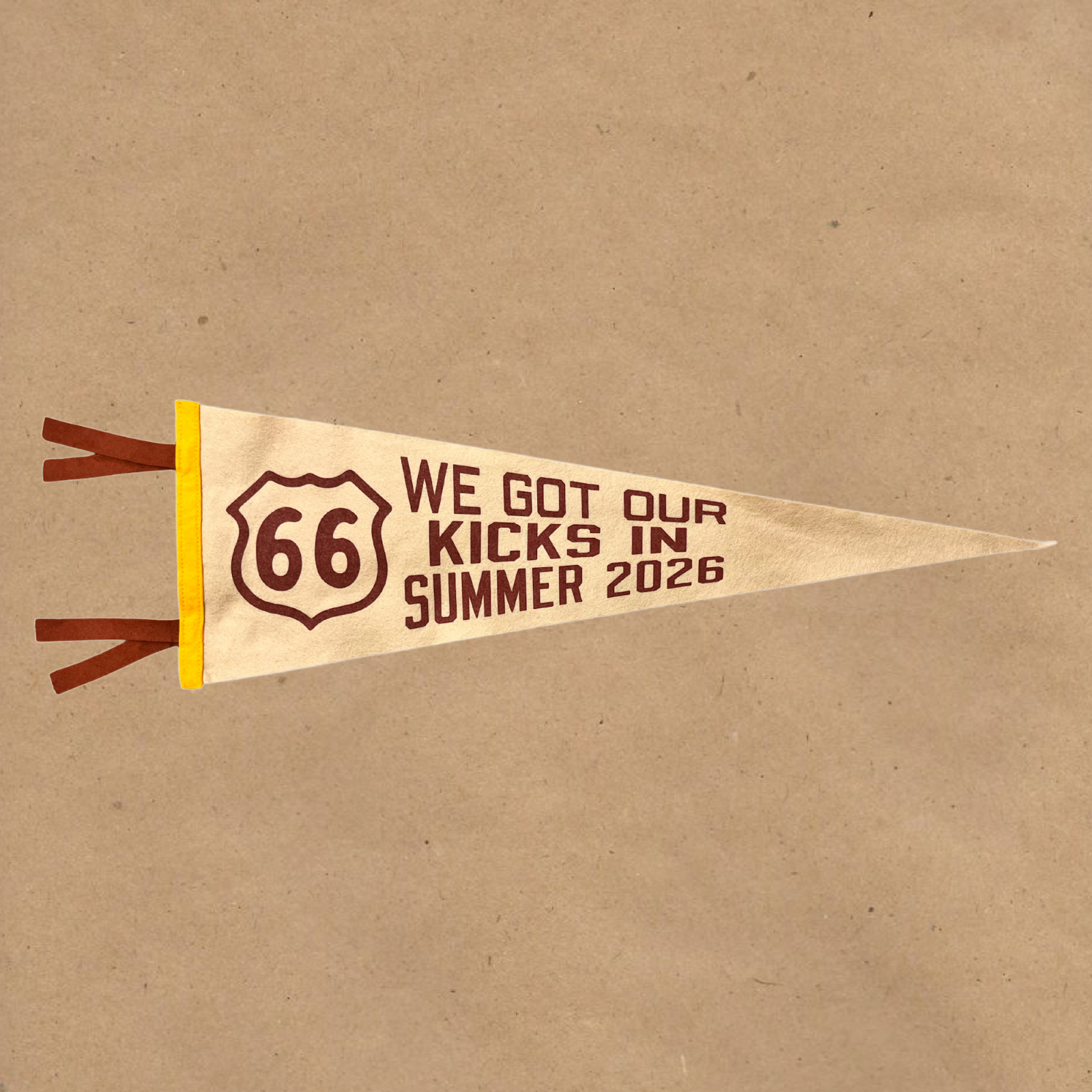 Get Your Kicks Pennant